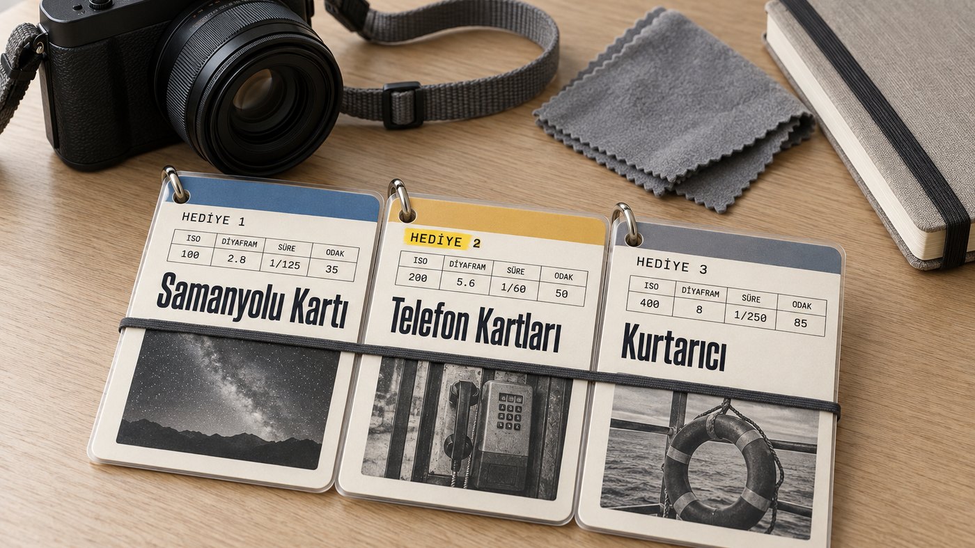 3 hediye: Samanyolu Kartı, Telefon Kartları ve Kurtarıcı