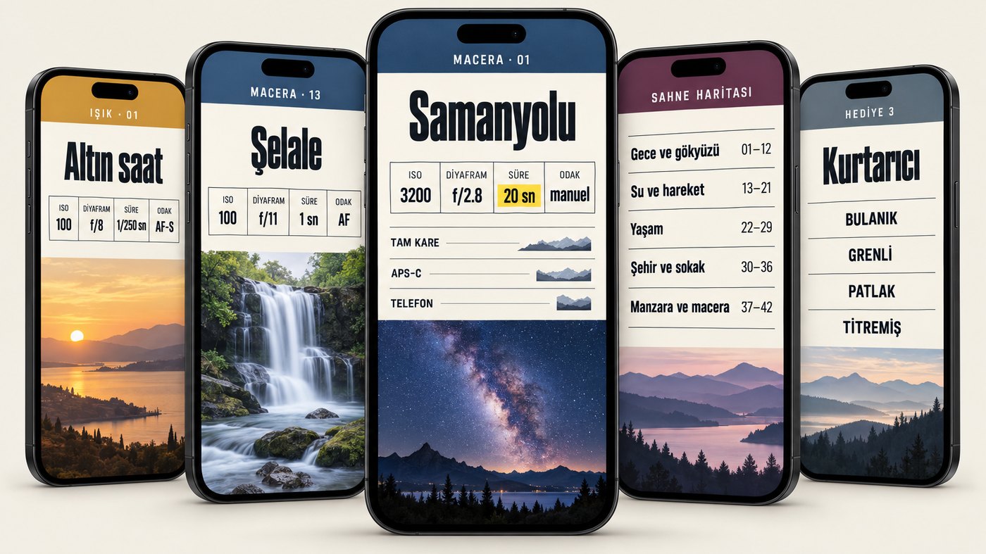 Telefonda tüm paket: kartlar, Sahne Haritası ve hediyeler